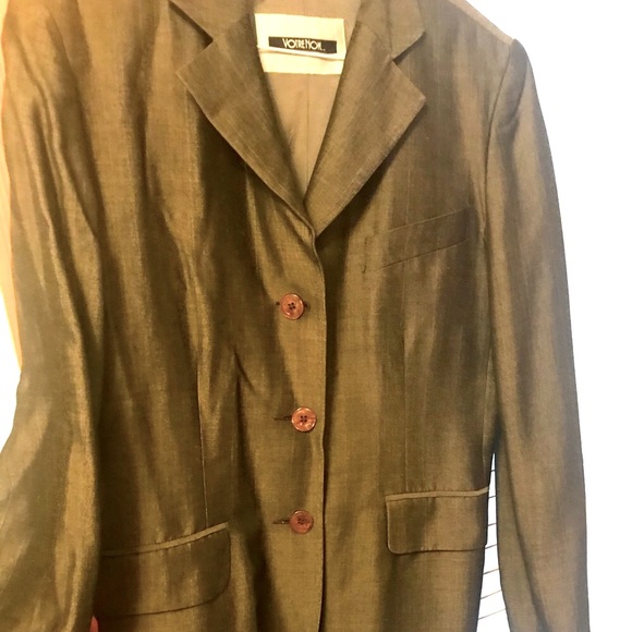 Votrenom Paris silver Grey shinny jacket - Picture 1 of 4